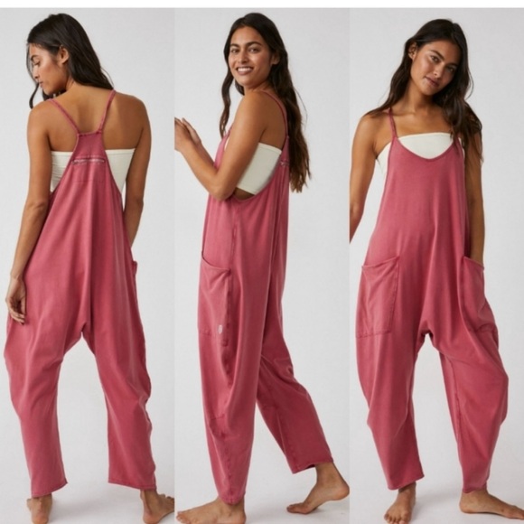 Free People Pink Hot Shot Onesie - Picture 5 of 5